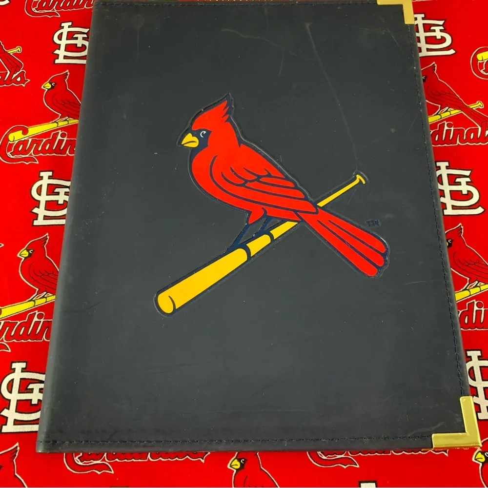 Rawlings St. Louis Cardinals “Bird on the Bat” Notebook portfolio.